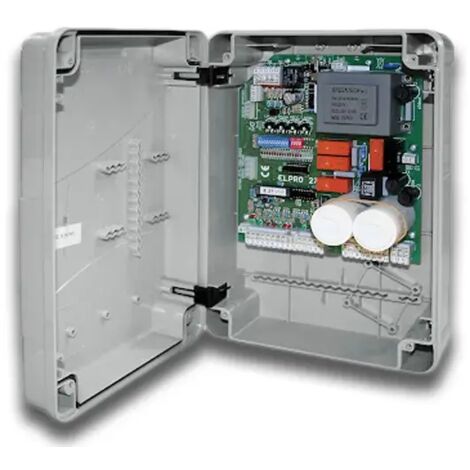 Carte programmateur universel pour motorisations – Alimentation monophasée 230V – Temps de travail 0-120s – 7047L – Fadini (1/2)