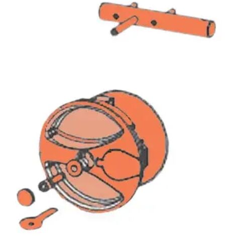 FAAC 115012 Manopola e Perno Di Sblocco Per Motore 391 392 Energy Ricambio (1/3)