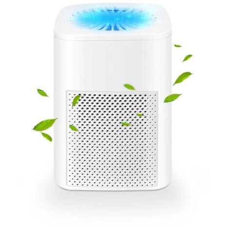 Purificateur d'air pour allergies et asthme, mini purificateur d'air pour chambre à coucher, idéal pour la maison, la poussière, les animaux domestiques, l'intérieur, le bureau, les petites pièces, pu