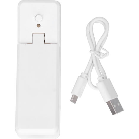Mini scelleuse portable USB pour sacs alimentaires, idéale pour les en-cas et les noix (blanche). (1/5)