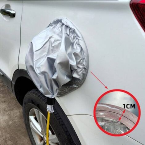 Couvercle magnétique étanche INF pour prise de recharge de voiture électrique, argent