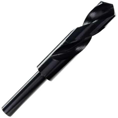 Foret forgé HSS 25 mm - Queue réduite pour aluminium, acier, bois, plastique, métaux communs, etc. (25 mm) 25 mm 25 mm 25 mm-XF25- 25 mm