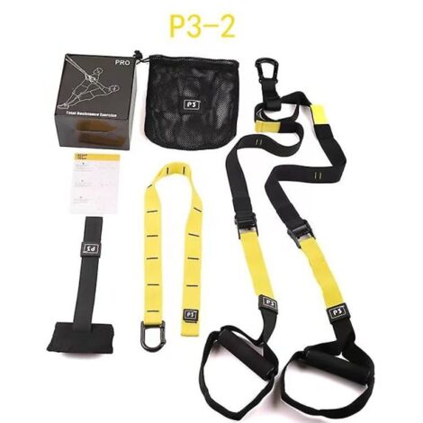 Système d'entraînement en suspension tout-en-un TRX – Système d'entraînement à domicile pour les passionnés de fitness confirmés, incluant l'accès au club d'entraînement TRX.