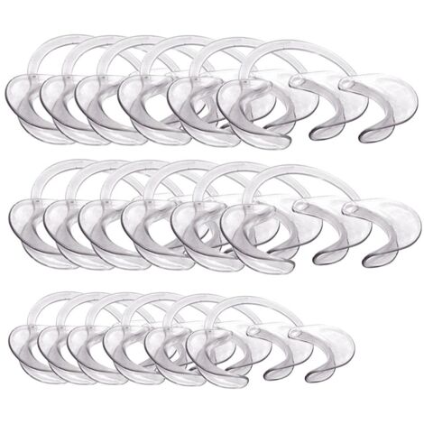 18 embouts buccaux pour les jeux Speak Out, porte-fils dentaires, ouvre-lèvres pour 6 enfants et 12 adultes, pour des jeux amusants Speak Out ou Watch Ya Mouth ou pour (1/5)