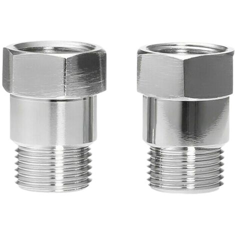 2 entretoises universelles pour sonde lambda M18 x 1,5, compatibles avec les témoins lumineux du moteur de voiture. (1/5)