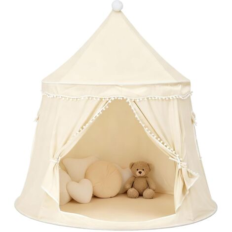 Grande tente de jeu pour enfants – Tente de jeu style yourte avec sac de rangement, cadeau idéal pour les enfants