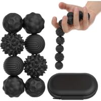 JOYVOVO 8 Balles anti-stress sensorielles en silicone, balle de décompression magnétique, balle anti-stress pour adultes et enfants, jouet anti-stress