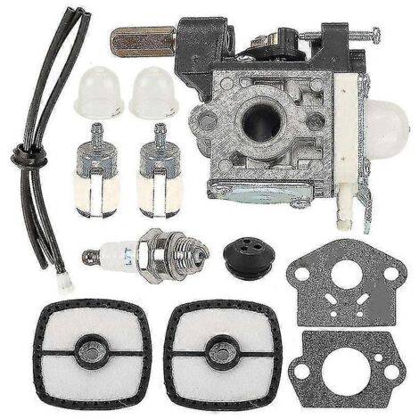 Carburateur pour débroussailleuse SRM-230, SRM-231, GT-200R, SRM-210, SRM-230S et SRM-230U avec kit de réglage et filtre