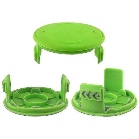 Lot de 3 capuchons de bobine de rechange pour débroussailleuses sans fil Greenworks 24V/40V/80V (21332, 21342) (1/5)
