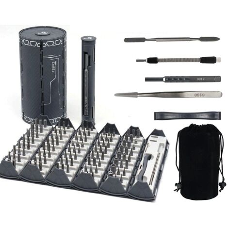 Kit de 128 tournevis magnétiques pour la réparation électronique (1/5)