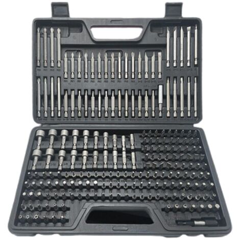 Coffret de 208 tournevis de précision pour la réparation à domicile avec boîte de rangement portable (1/5)