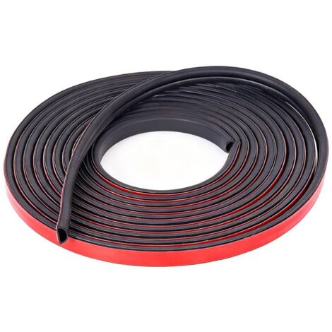Bande d'étanchéité autocollante pour portes et fenêtres de 6 m, pour une isolation phonique, anti-poussière et coupe-vent. (1/5)
