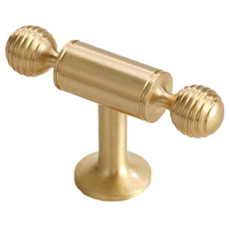 Poignées de meuble en cuivre, 6 tailles, poignées modernes pour armoire, tiroir, placard à chaussures, 5,5 cm (1/5)