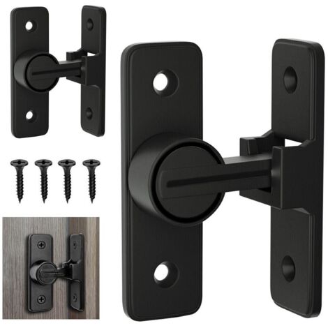 Verrou de porte de grange robuste, loquet coulissant pour porte de grange, verrou à 90 degrés, AU (1/5)