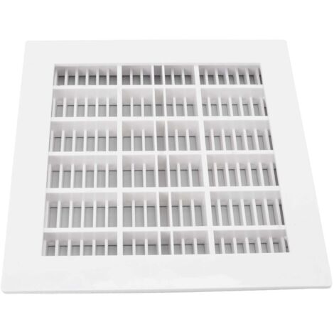 Bonde de fond carrée de remplacement pour piscines, 25 x 3 cm, blanche, pour piscines de massage et spas. (1/5)