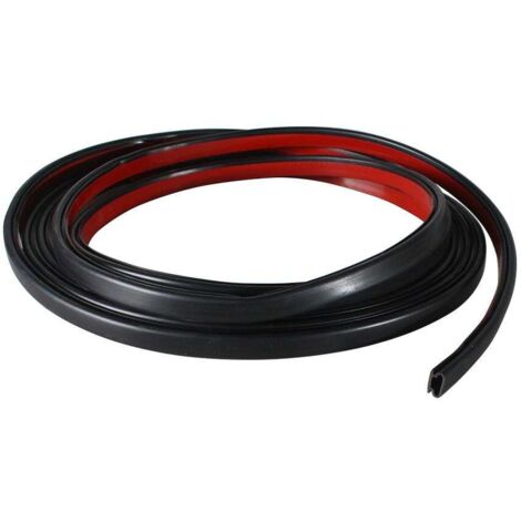 Joint d'étanchéité de porte et fenêtre en caoutchouc noir de 3 m pour espaces de 4 à 5,5 mm (1/5)
