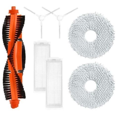 Brosse principale autonettoyante 2C101, brosse latérale principale, filtre HEPA, chiffons de rechange, accessoire pour aspirateur (1/4)