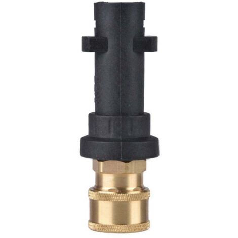 Adaptateurs de connexion rapide 1/4'' pour nettoyeur haute pression, accessoire pour le nettoyage des surfaces planes (1/5)