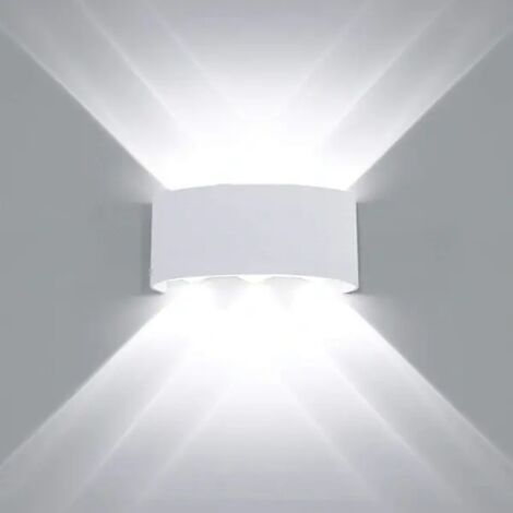 Applique murale LED moderne et étanche en aluminium (1/5)