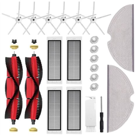 Au total, 22 accessoires pour aspirateurs sont disponibles pour les modèles Xiaomi Roborock S5 Max/S6 Pure/S6 MAXV/S50/S51/S55/S5/S60/S65/S6. (1/5)