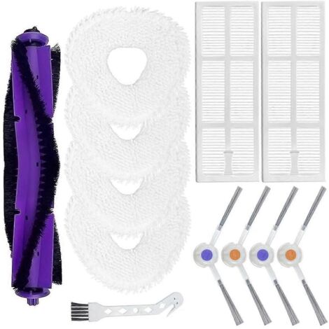 Aspirateur robot Narwhal Freo : brosse principale, filtres HEPA, lingettes de nettoyage et accessoires de rechange (1/5)