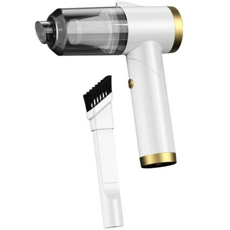 Aspirateur pour Tesla Model 3/X/Y/S, aspirateur portable sans fil avec lumière LED, accessoire Tesla avec une puissante aspiration 5V/120W/9000Pa (1/5)