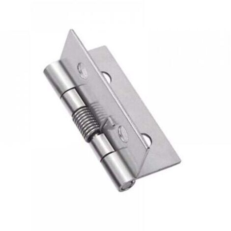Charnière à ressort à ouverture automatique, charnière à ressort en acier inoxydable 304, charnière à fermeture automatique pour portes dissimulées (1/4)