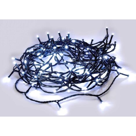 Guirlande lumineuse 240 LED blanc froid (1/4)