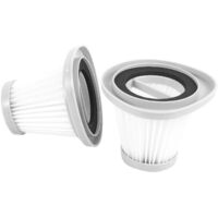 Lot de 2 filtres HEPA de rechange pour aspirateur SC861/SC861A - Pièces détachées et accessoires de nettoyage HEPA
