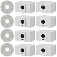 Kit d'accessoires pour aspirateur robot Deebot T20 Omni / X1 E Omni : sacs à poussière, lingettes de nettoyage, aspirateur robot