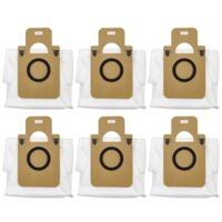 Lot de 6 sacs pour aspirateur robot Bot D10 Plus Rls3d - Accessoires et pièces de rechange pour le bac à poussière