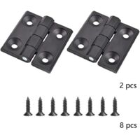 2 charnières de porte d'armoire pour armoire