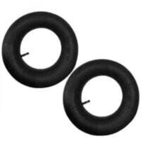 Chambre air 2 pièces 4.80/4.00-8 avec valve droite,pour brouette, poussette,diable,tondeuse gazon,souffleuse neige,gnrateur et plus,Tube de Remplacement,TRIMEC (1/5)