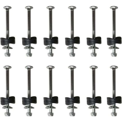 Lot de 12 entretoises de trampoline avec vis pour fixer le trampoline - Accessoires de rechange pour trampoline--TRIMEC (1/5)