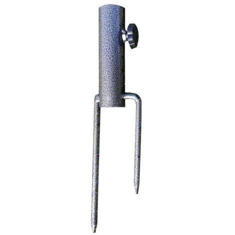 Piquet De Sol Pour Parasol Parasol à Cheville Parapluie De Plage Ancrage De Sable Piquet Parasol Pied De Parasol En Fer Parasol Accessoires Fixation Pour Balcon Pour Tiges De Parasol Épaisseur 28-32mm (1/5)