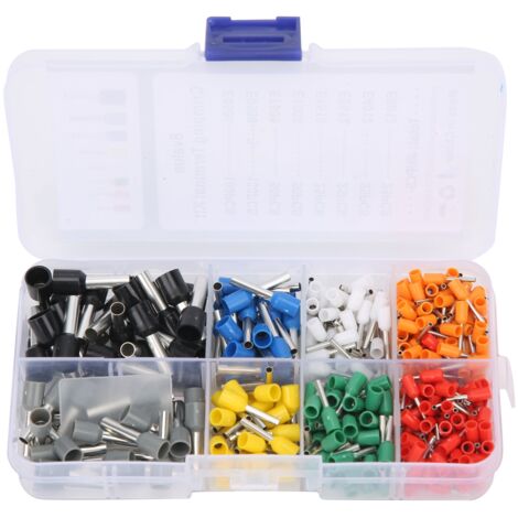 400Pcs Connecteur de câblage à borne isolée Fournitures industrielles AWG 22 ‑ 10,DUBUNS (1/5)