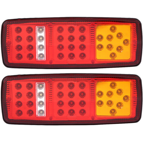 1 Paire de feux LED indicateurs arrière frein recul pour remorque camion camping-car 12V,de DEBUNS (1/5)