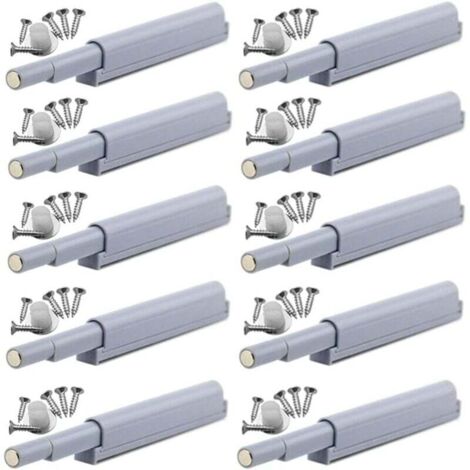 Debuns – Loquet magnétique push-open pour meuble – 10 pièces – Matériau POM plastique et aimant néodyme – Ouverture facile sans poignée (1/5)
