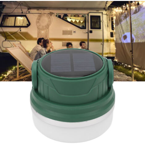 Lanterne de camping 28 LED haute luminosité lampe portable type C lampe de charge pour éclairage extérieur vert,DUBUNS (1/5)