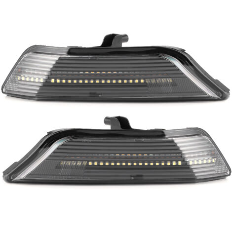2 clignotants avant LED avec clignotants étanches, compatible avec Mustang 2015-2017,de DEBUNS