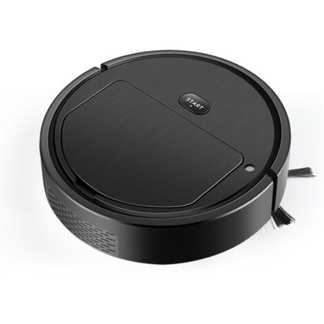 Robot Aspirateur Laveur, Aspirateur Robot Laveur avec auto-boost, 5.5cm Super-mince, Auto-rechargeable, idéal pour nettoyer les poils d'animaux, les tapis, les carreaux, les sols durs (1/5)