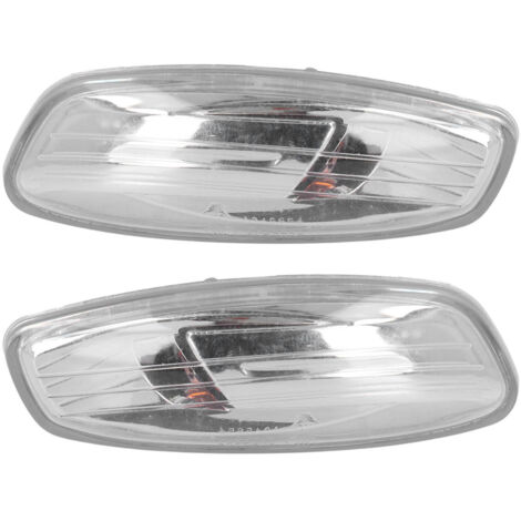 2pcs Feux de Clignotant de Rétroviseur Latéral 6325G5 Remplacement Indicateur de Miroir pour Peugeot 207 308 3008 5008 RCZ