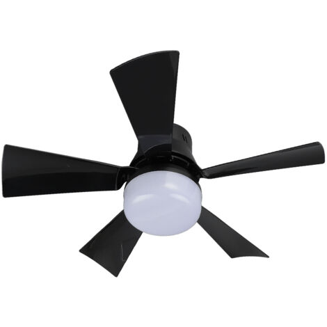 Ventilateur de plafond avec éclairage 3000K-6500K, luminosité réglable, 3 vitesses, 3 minuteries, douille E26 (1/5)
