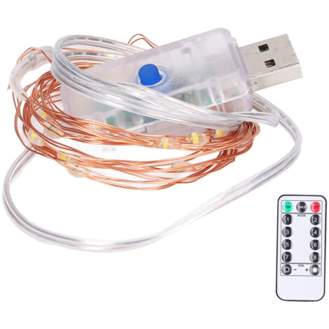Guirlande lumineuse LED étoile suspendue 8 modes avec télécommande pour décoration Noël intérieur extérieur (1/5)
