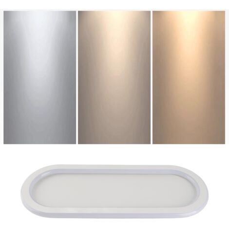 Plafonnier LED linéaire moderne 3000K à 6500K, bande longue dimmable avec télécommande pour cuisine, chambre, bureau et couloir, blanc (1/4)
