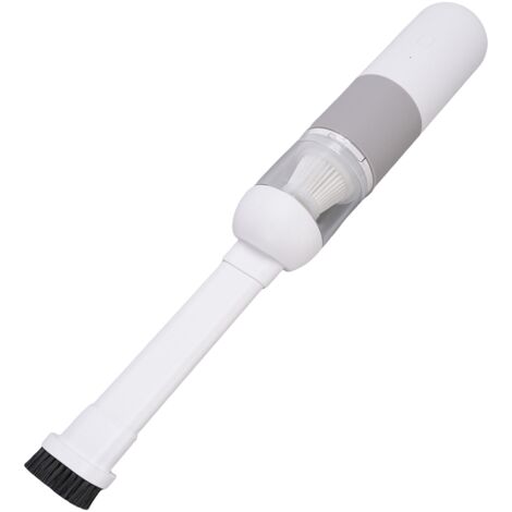 Aspirateur à main sans fil portable mini pour voiture 4000Pa aspiration puissante rechargeable pour voiture et maison blanc gris (1/5)