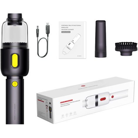 Aspirateur à main sans fil pour voiture mini rechargeable portable pour maison, voiture et cuisine (1/5)