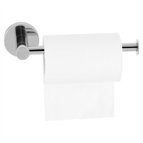 Porte-rouleau de papier toilette mural en acier inoxydable 304 (accessoire pour WC) (1/5)