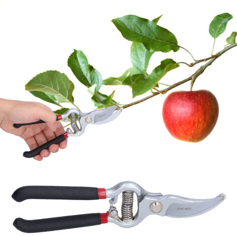 Sécateur à coupe franche (bypass), coupe-branches manuel pour jardinage et plantes (1/5)