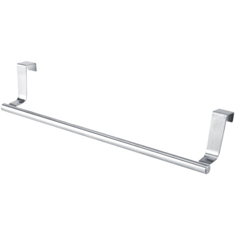 Porte-serviettes à suspendre pour porte ou tiroir de placard, rangement pour cuisine et salle de bain (1/4)